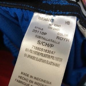 Heart and soul petite royal blue scrub set small